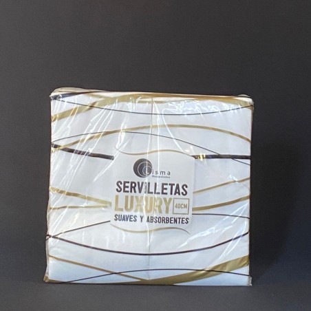 SERVILLETA 40X40 PP 1/8 BLANCA 50UD