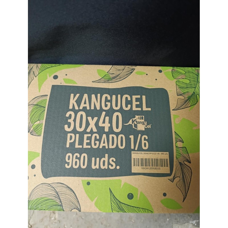 SERVILLETA KANGURO P/P 30X40 ECO NAT 16X60