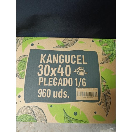 SERVILLETA KANGURO P/P 30X40 ECO NAT 16X60