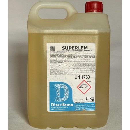 SUPER-LEM 5KG DESENGR.CONCENTRADO DE CARROCERIAS.