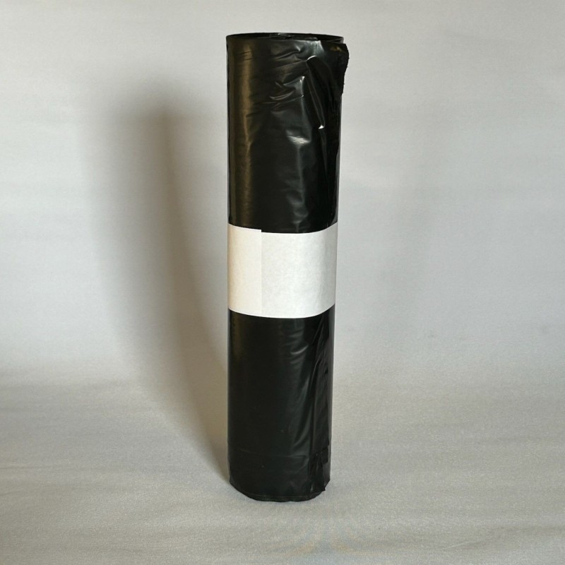 BOLSA AUTOCIERRE 55X60 NEGRO (30L) 15UD