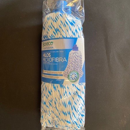 FREGONA HILOS BICOLOR AZUL 160GR